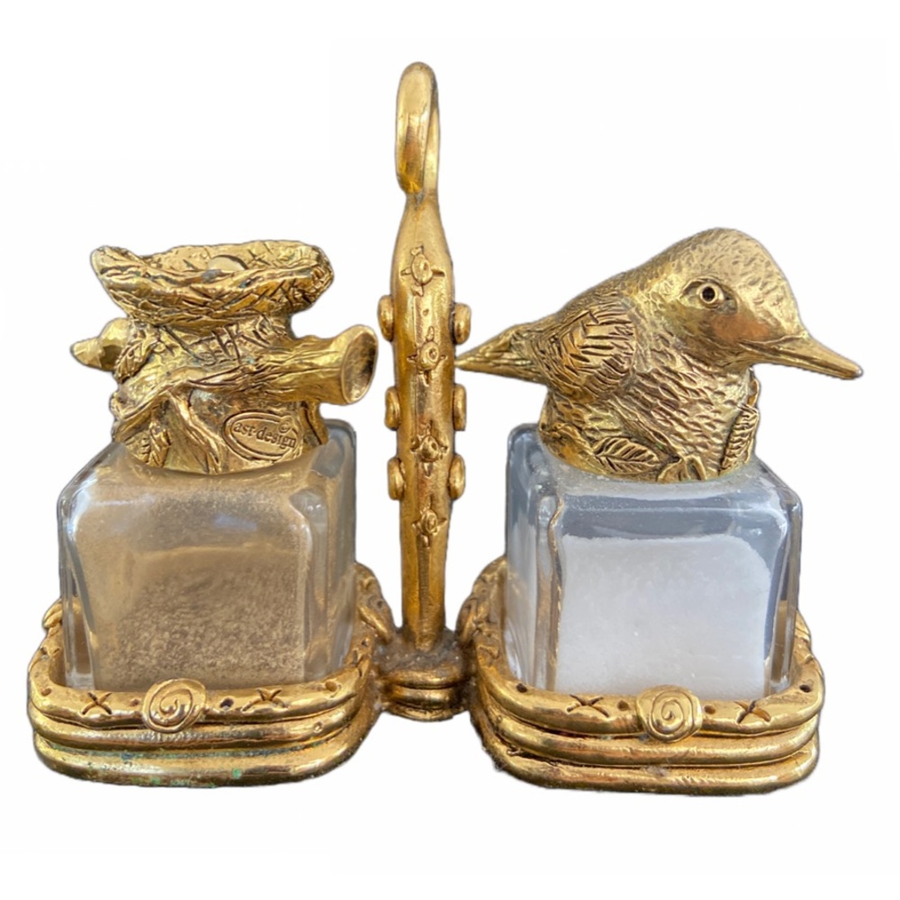 Ast. Design Bird and Nest Salt and Pepper Set